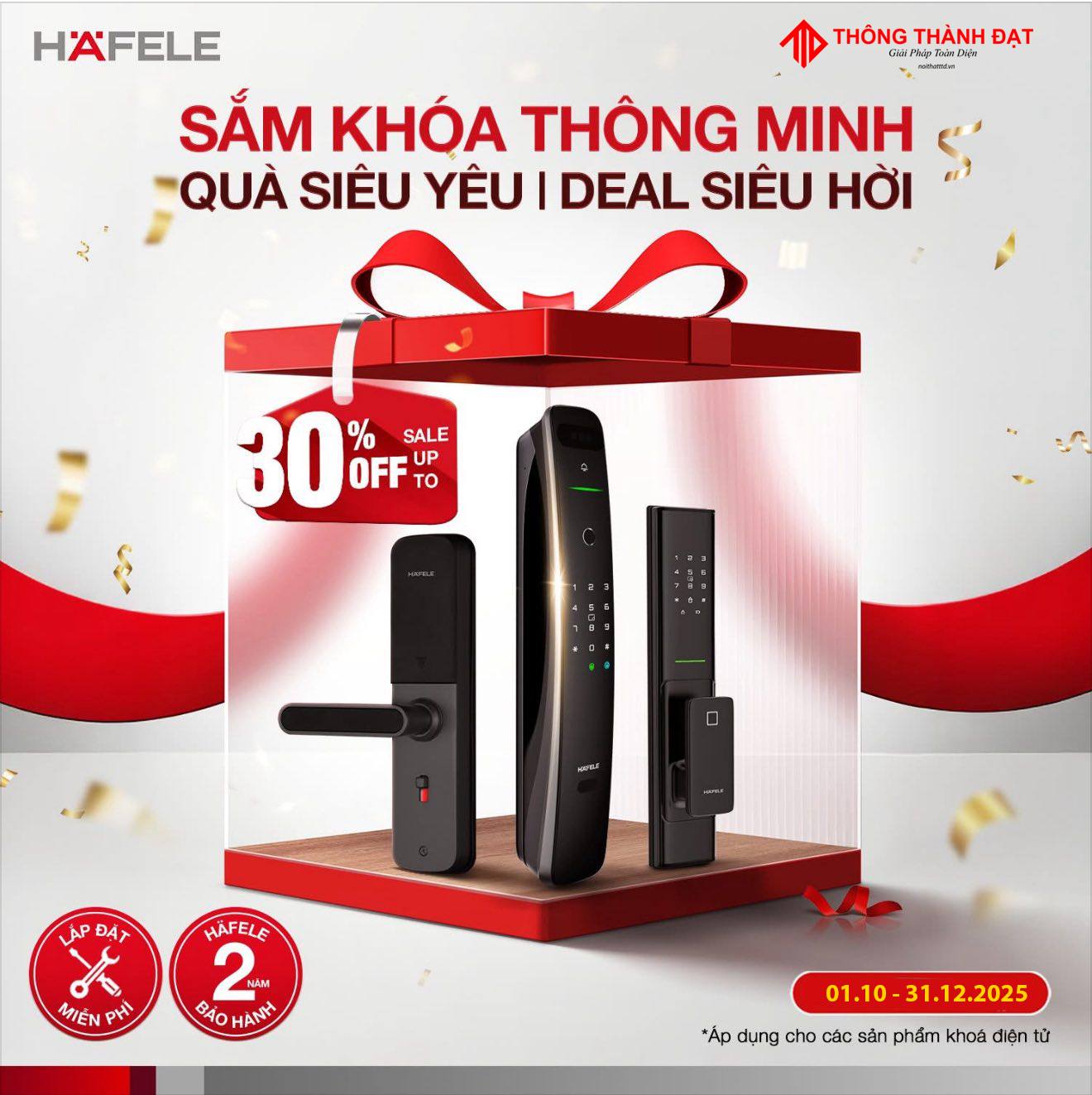 SẮM KHÓA THÔNG MINH​ QUÀ SIÊU YÊU | DEAL SIÊU HỜI​ CUỐI NĂM 2025