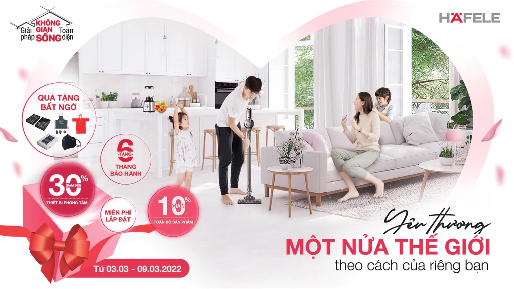 Tháng Yêu Thương, Ngập Tràn Ưu Đãi Từ Hafele