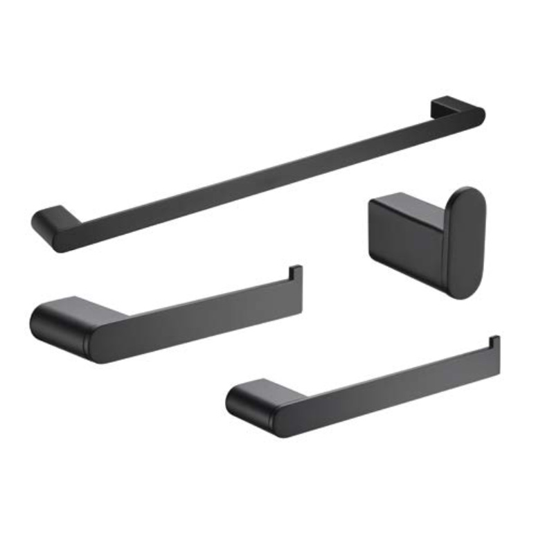 Bộ phụ kiện phòng tắm Chiba màu đen - 499.98.350