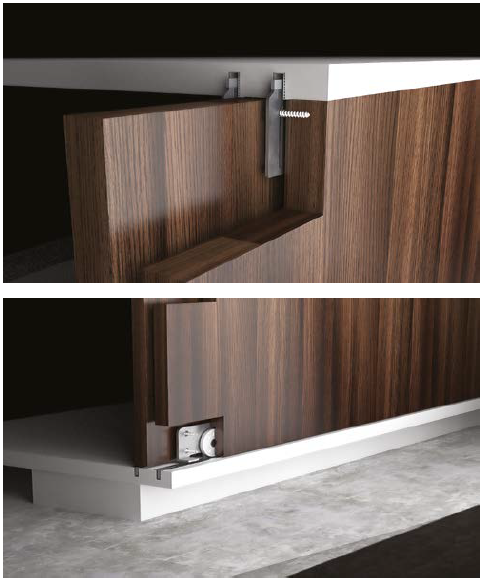 BỘ CỬA TRƯỢT TỦ 2 CÁNH SLIDO CLASSIC 40 IF AA - 494.00.110