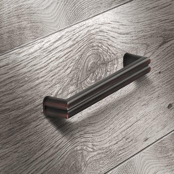 Tay nắm tủ Hafele H1570 mạ đồng 176mm - 106.61.934
