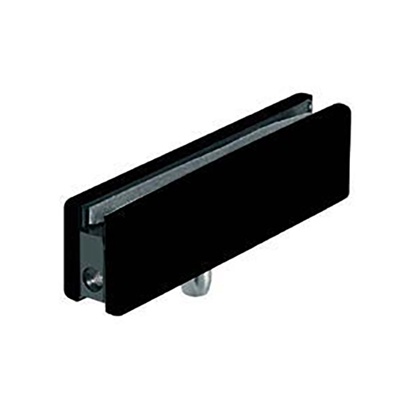 Kẹp kính trên khung Hafele, màu đen mờ - 981.00.652