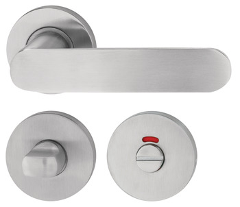 Bộ tay nắm cửa, inox, Startec, Bộ WC - 903.99.986