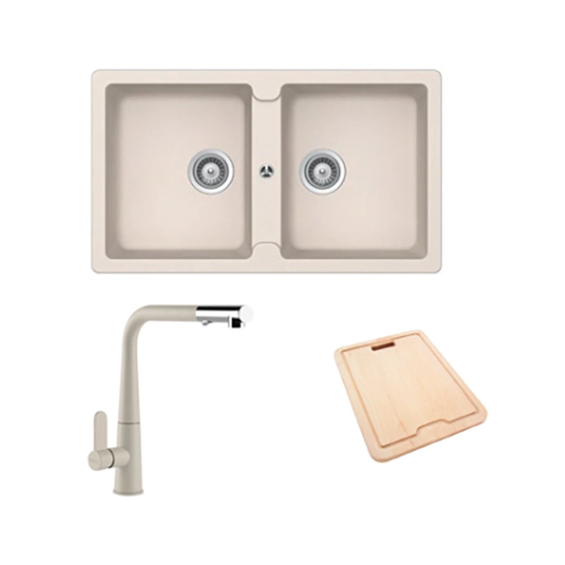 Combo chậu và vòi bếp Hafele Pro 4 - 570.36.409
