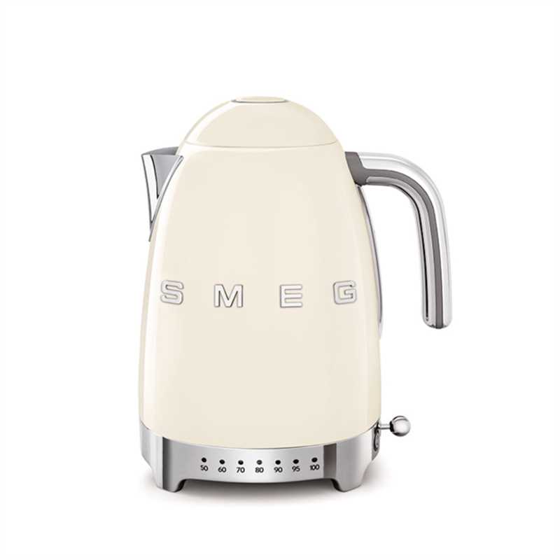 Ấm đun chỉnh nhiệt độ Smeg màu kem KLF04CREU - 535.43.755