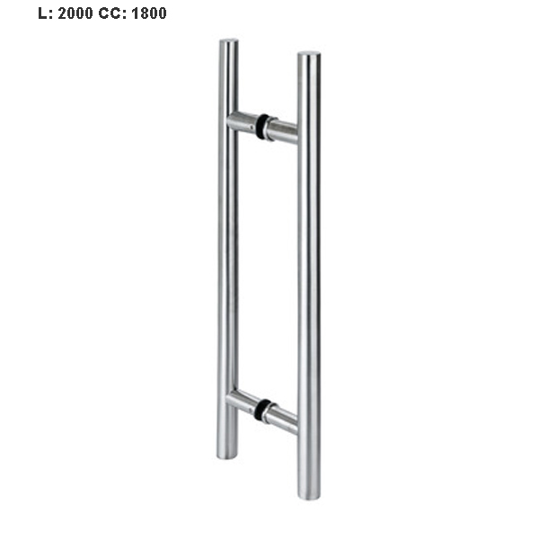 Tay Nắm Kéo Chữ H Dài 2000mm Hefele - 903.01.810