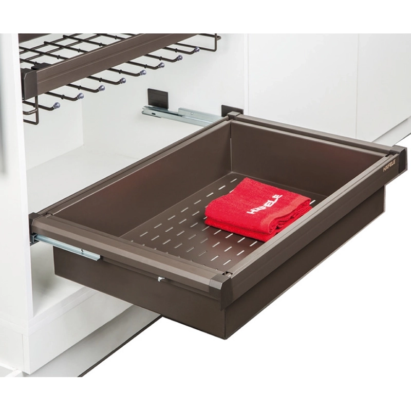 Rổ bằng kim loại Hafele 600mm, màu chestnut - 807.95.151