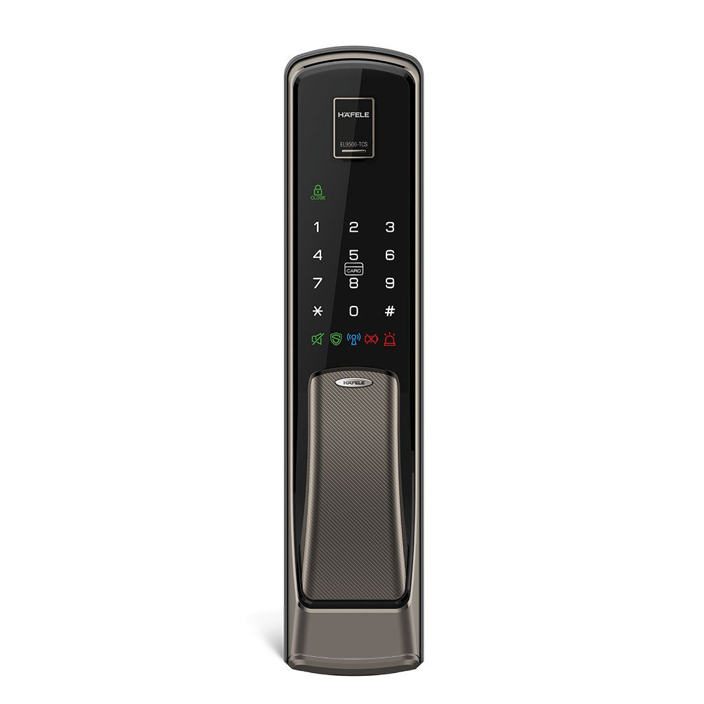 Khóa điện tử Hafele EL9500-TCS, không bao gồm Pin, màu xám - 912.05.315
