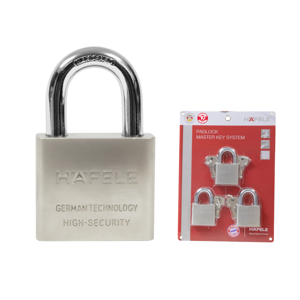 Khóa treo Hafele super 60mm, 3 bộ khóa - 482.01.947