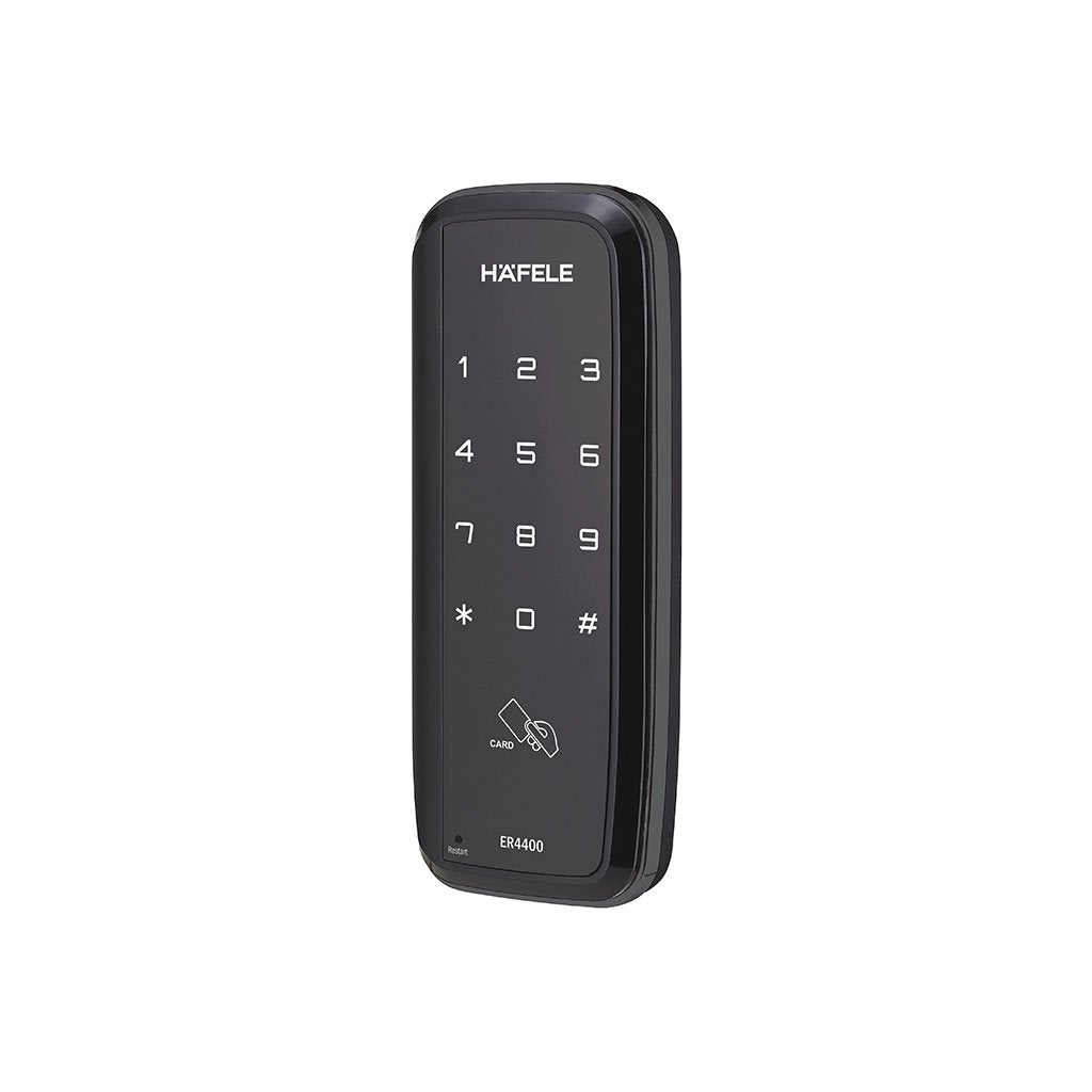 Khóa điện tử Hafele cho cửa kính ER4400-TC (Đã bao gồm Pin), không có remote - 912.20.228