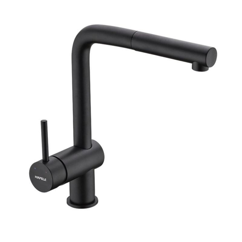 Vòi bếp Hafele HT21-GH1P254 - Màu đen - 577.55.390
