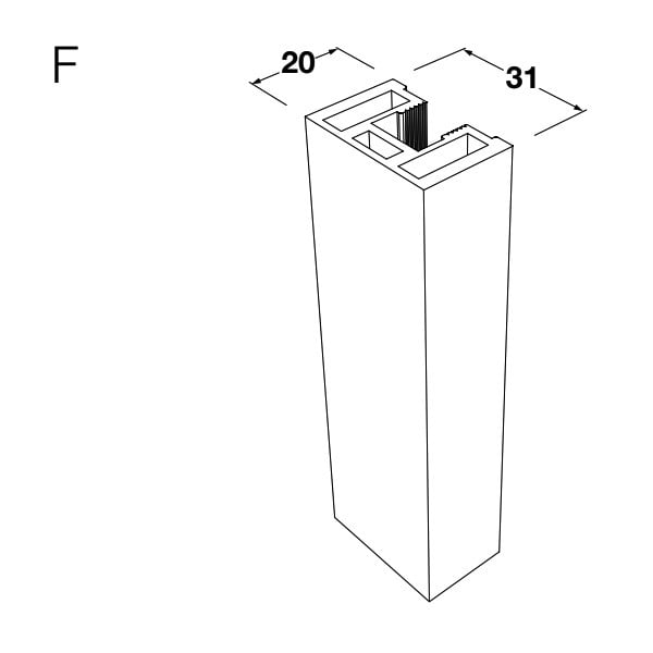 Khung bên No.52 3000mm - 403.75.339