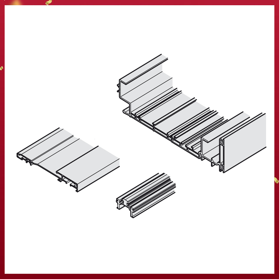 Ray Trượt Finetta 70 Hafele 1731-2530mm - 406.11.680