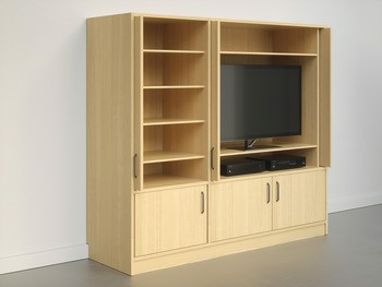 Bộ phụ kiện cửa trượt xoay cho cửa 1 cánh Hafele - 408.25.350