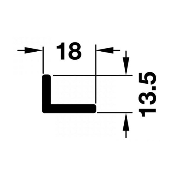 Ray trượt dưới 2000mm hafele - 409.60.902