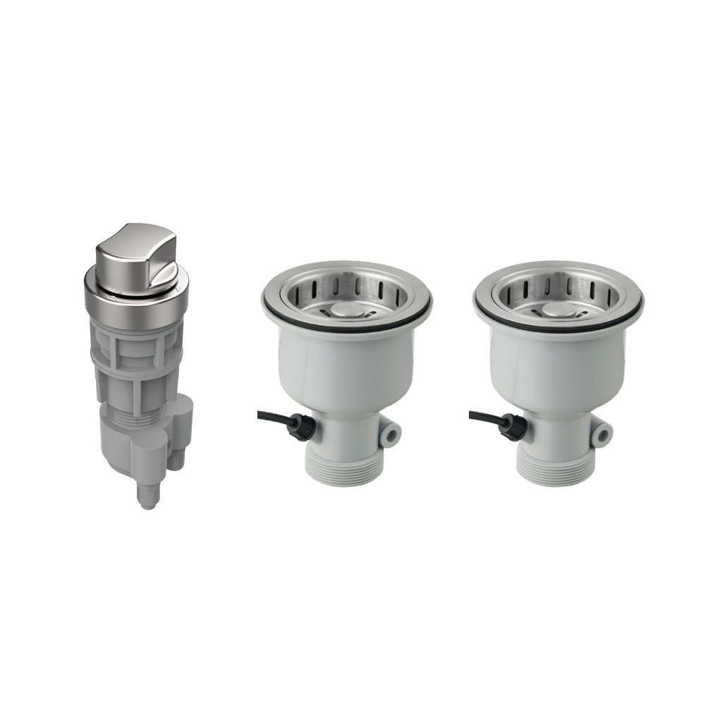 Chén Xả Chậu 2 Hộc Có Điều Khiển Hafele - 567.25.928