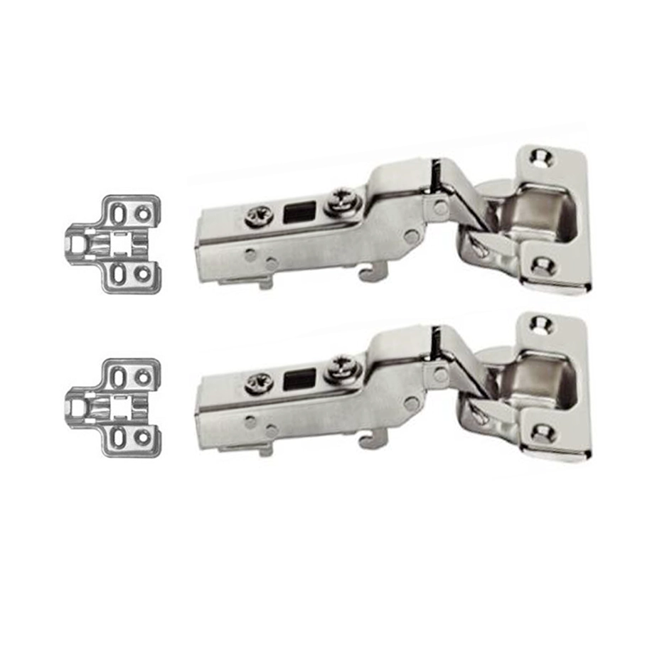 Bản lề giảm chấn Hafele Metalla SM 110° DIY, thép, lắp trùm nửa, cong vừa - 493.03.022