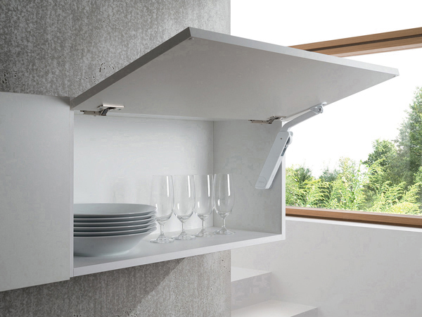 Tay Nâng Flap H1.5 Loại D Trái Hafele - 493.05.357