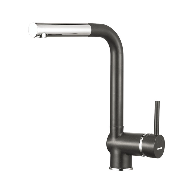 Vòi bếp Hafele HT19-GH1P278, màu đen - 570.51.380