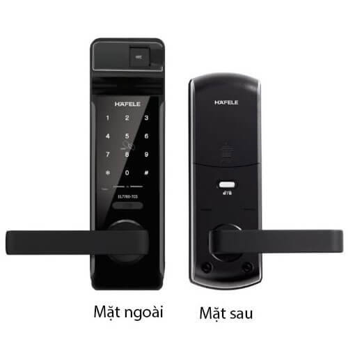Khóa Điện Tử Thân Nhỏ EL7700-TCS Hafele - 912.05.718