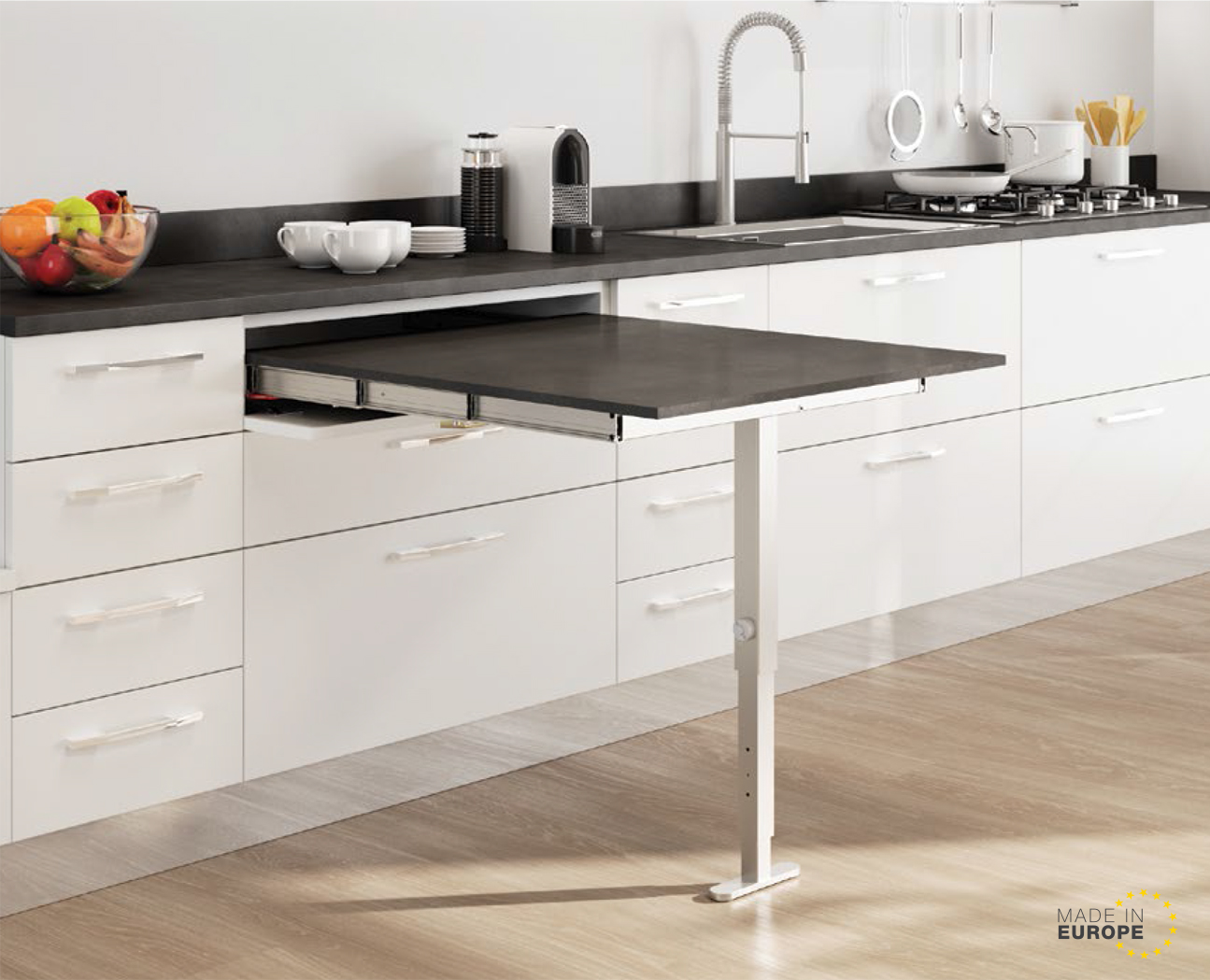 Phụ Kiện Bàn Kéo Mở Rộng 900mm Hafele - 505.74.921