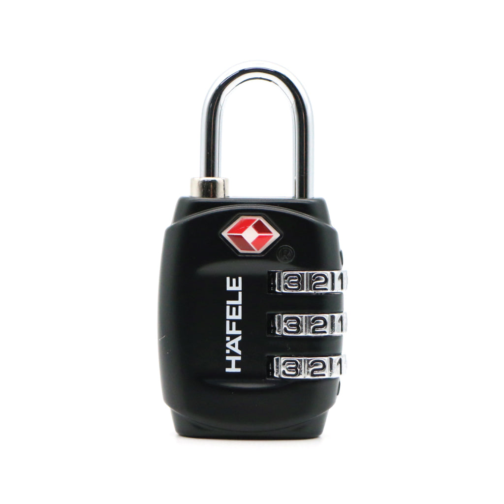 Khóa TSA Hafele 331, màu đen - 482.09.009