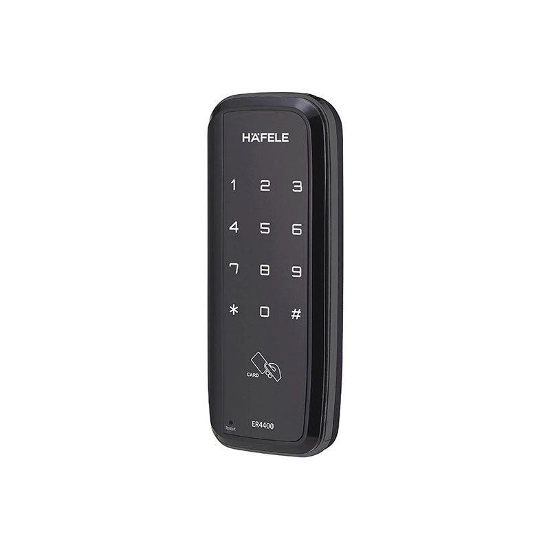 Khóa điện tử Hafele cho cửa kính ER4400-TC & TCR, có remote, không bao gồm Pin - 912.05.701