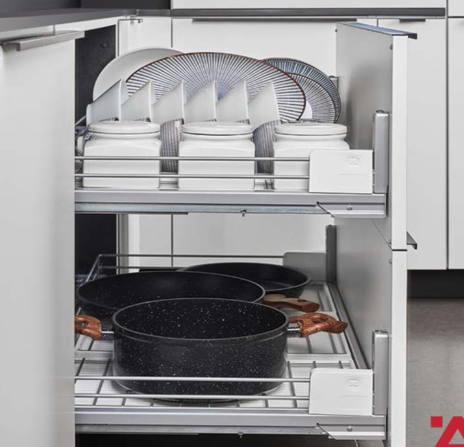 Rổ Đựng Bát Đĩa Trên 900mm Hafele - 545.14.929