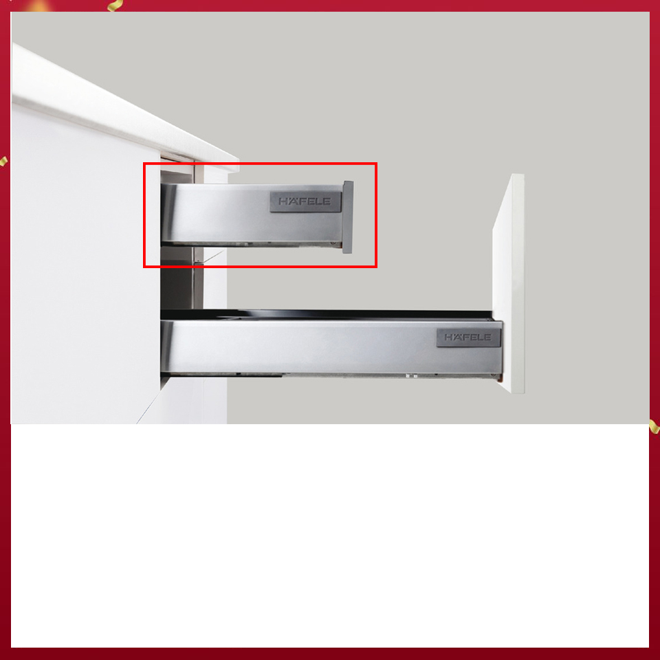 Ray Hộp Alto Giảm Chấn H84mm Hafele - 552.03.085