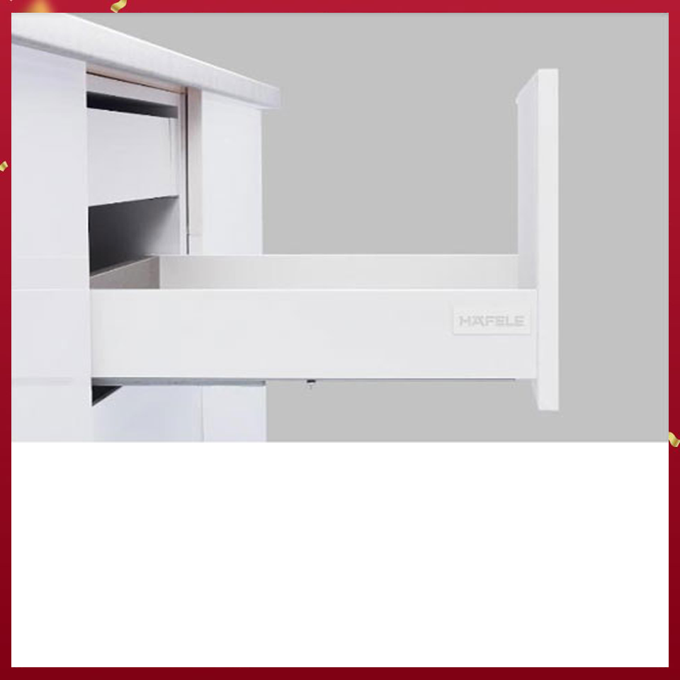 Ray Hộp Alto-S Nhấn Mở H80mm Hafele - 552.36.735