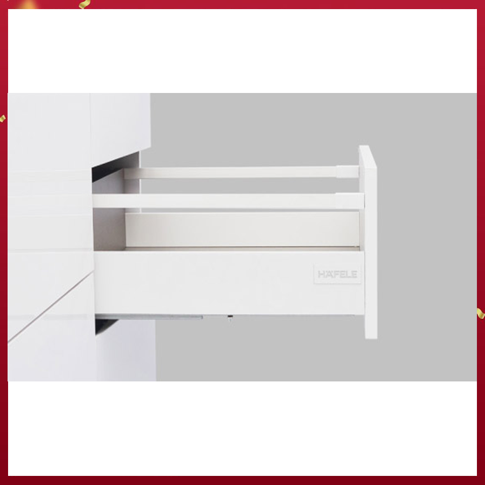 Ray Hộp Alto-S Nhấn Mở H80mm Hafele - 552.55.723