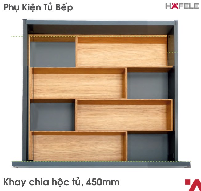 Phụ Kiện Fineline Cho Hộc Tủ R450mm Hafele - 556.05.413