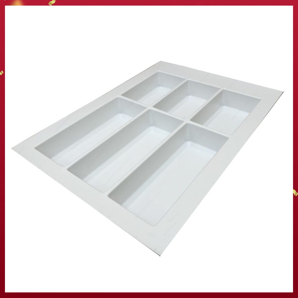 Khay chia cho tủ kéo rộng 450mm, Màu trắng - 556.52.743