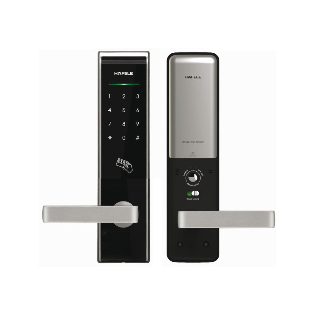 Khóa điện tử Hafele EL8000-TC, không bao gồm Pin, màu bạc - 912.05.367