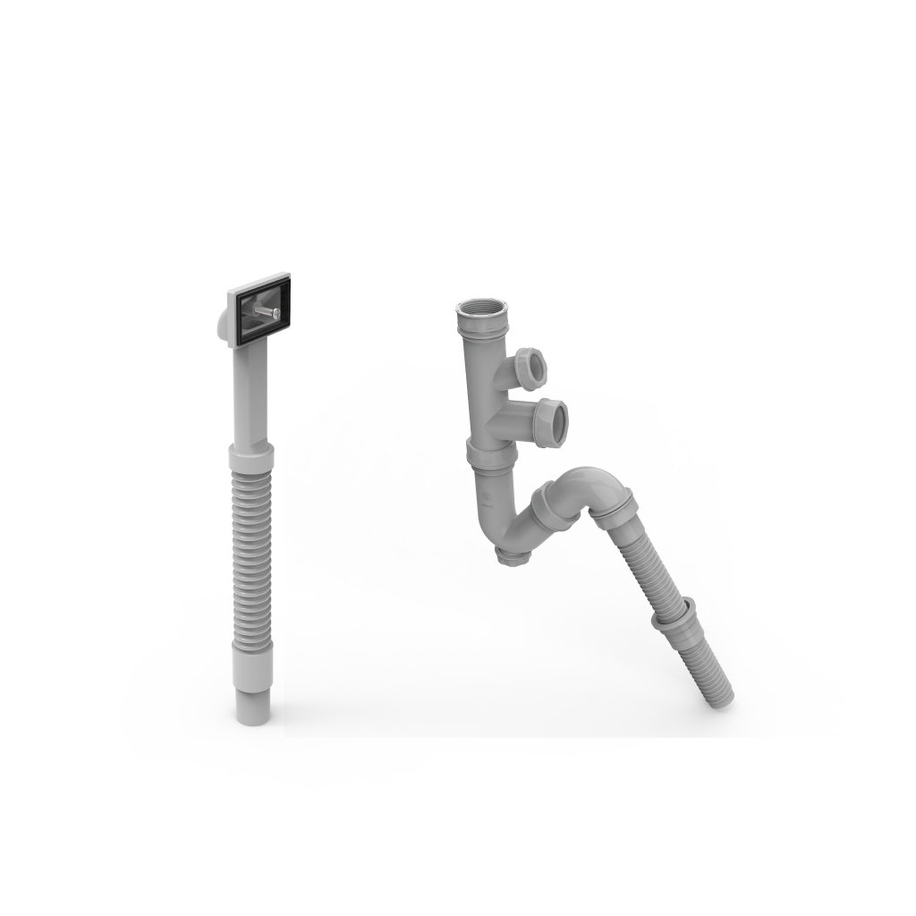 Bộ Xả Chậu Rửa Chén 1 Hộc Hafele - 567.25.924