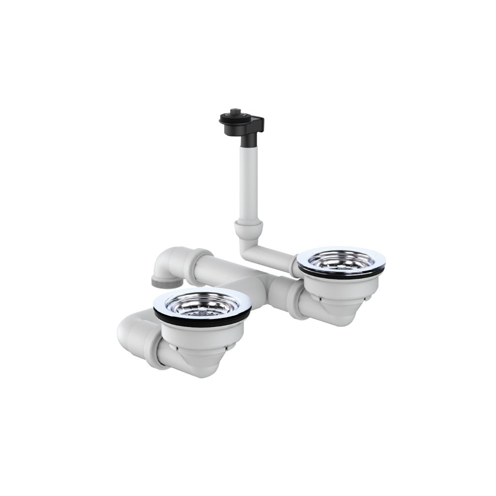 Bộ Xả Chậu 2 Hộc Hafele - 570.35.923