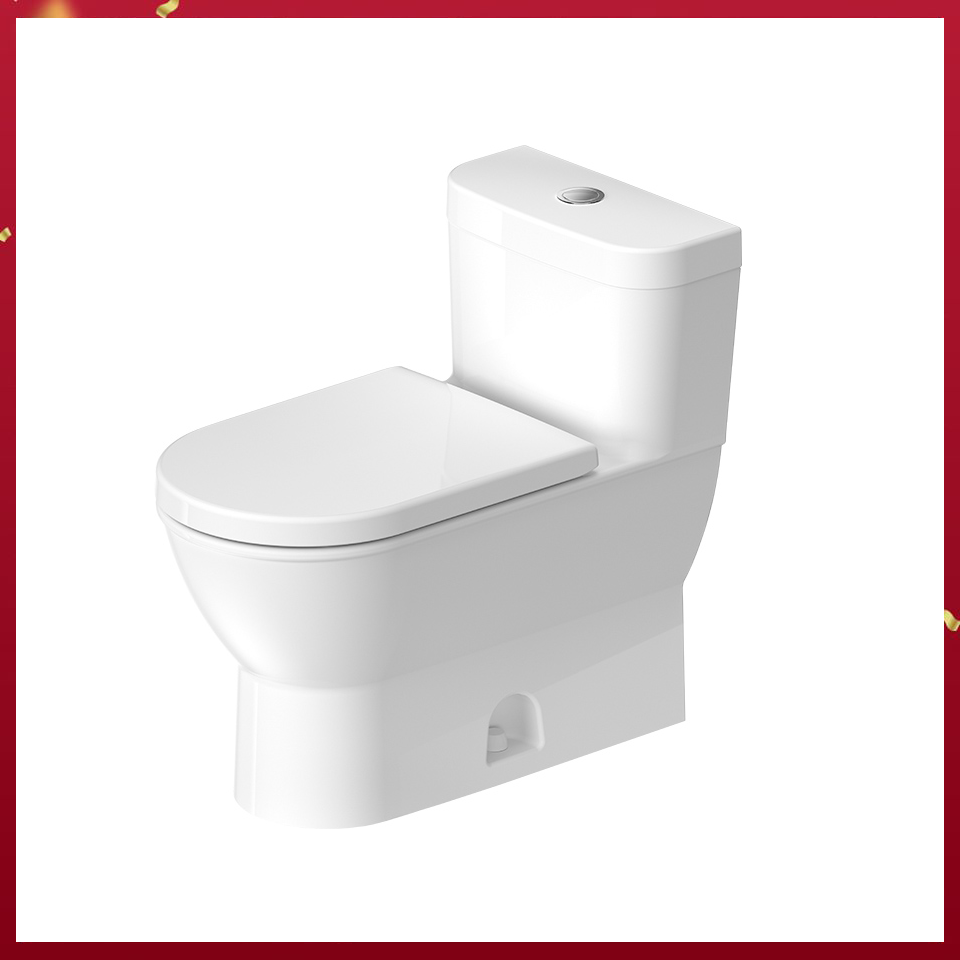 Bồn Cầu 1 Khối Darling New Duravit - 588.45.392