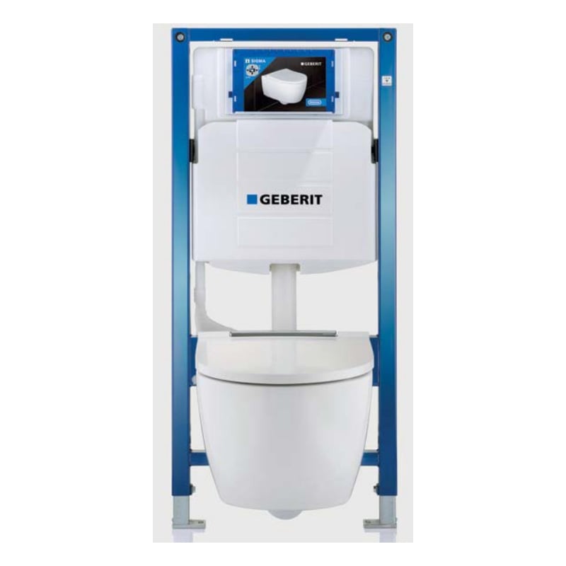 Két nước âm Duofix cho bồn cầu treo - 588.53.914