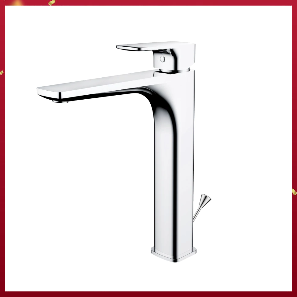 Vòi Trộn Kobe 240 Có Xả Kéo Hafele - 589.15.003