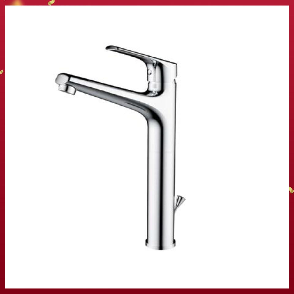 Vòi Trộn Lavabo Vigor 240 Có Bộ Xả Kéo Hafele - 589.15.181
