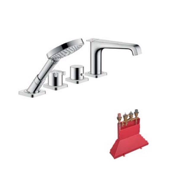 Bộ trộn bồn tắm 4 lỗ Citterio E - 589.30.530