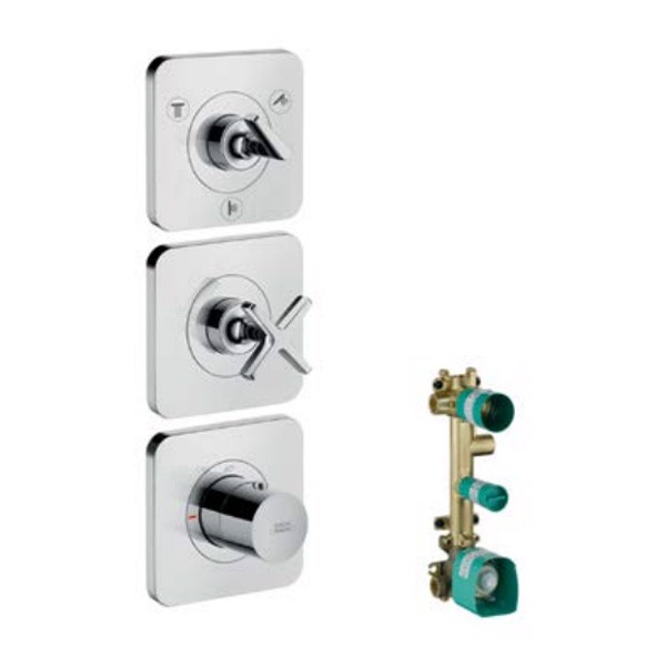 Bộ trộn sen âm 3 đ.nước Citterio E - 589.30.531