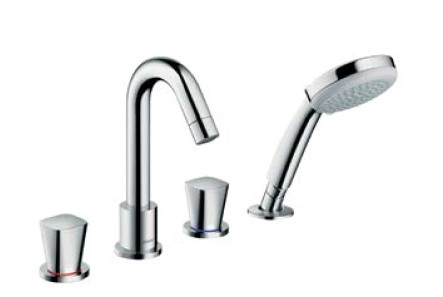 Bộ trộn bồn tắm 4-lỗ Logis - 589.52.415