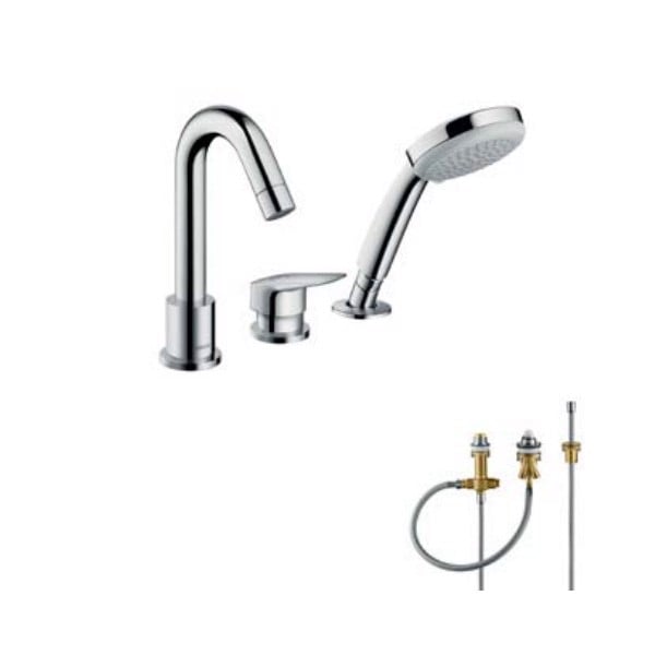 Bộ trộn bồn tắm 3 lỗ Logis - 589.52.438