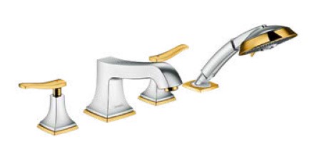 Bộ trộn bồn tắm 4 lỗ Metropol Classic - 589.54.614