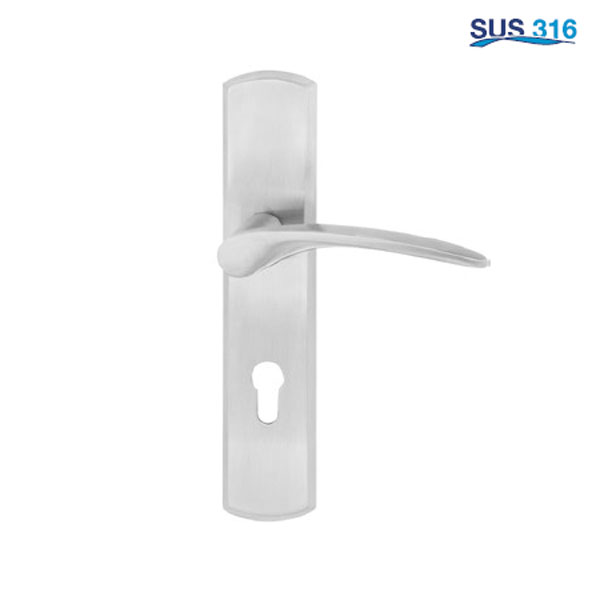 Tay nắm gạt đế dài Inox 316 Hafele - 903.78.590
