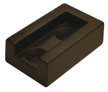 Bas cuối, cho thanh treo quần áo vuông 34 x 12 x 3000 mm - 804.21.190