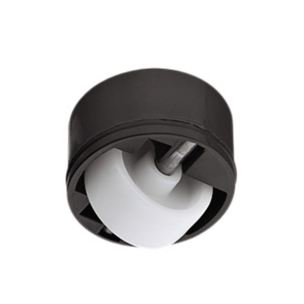 Bánh xe tủ bằng nhựa 36mm màu đen - 661.05.320