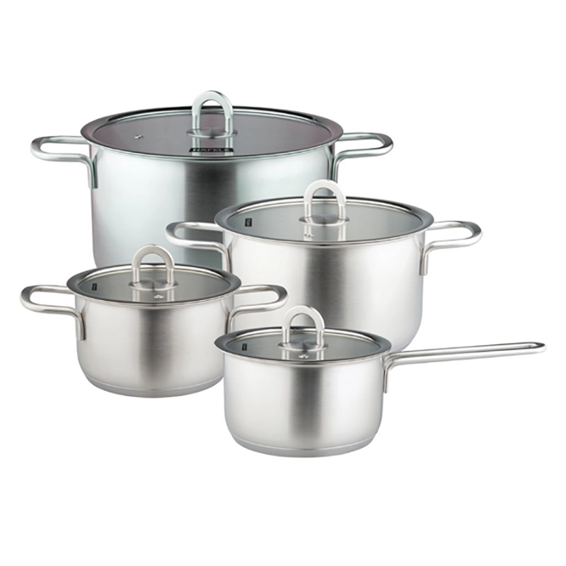 Bộ nồi bếp từ Hafele, 3 nồi 1 nồi tay cầm - 531.08.000