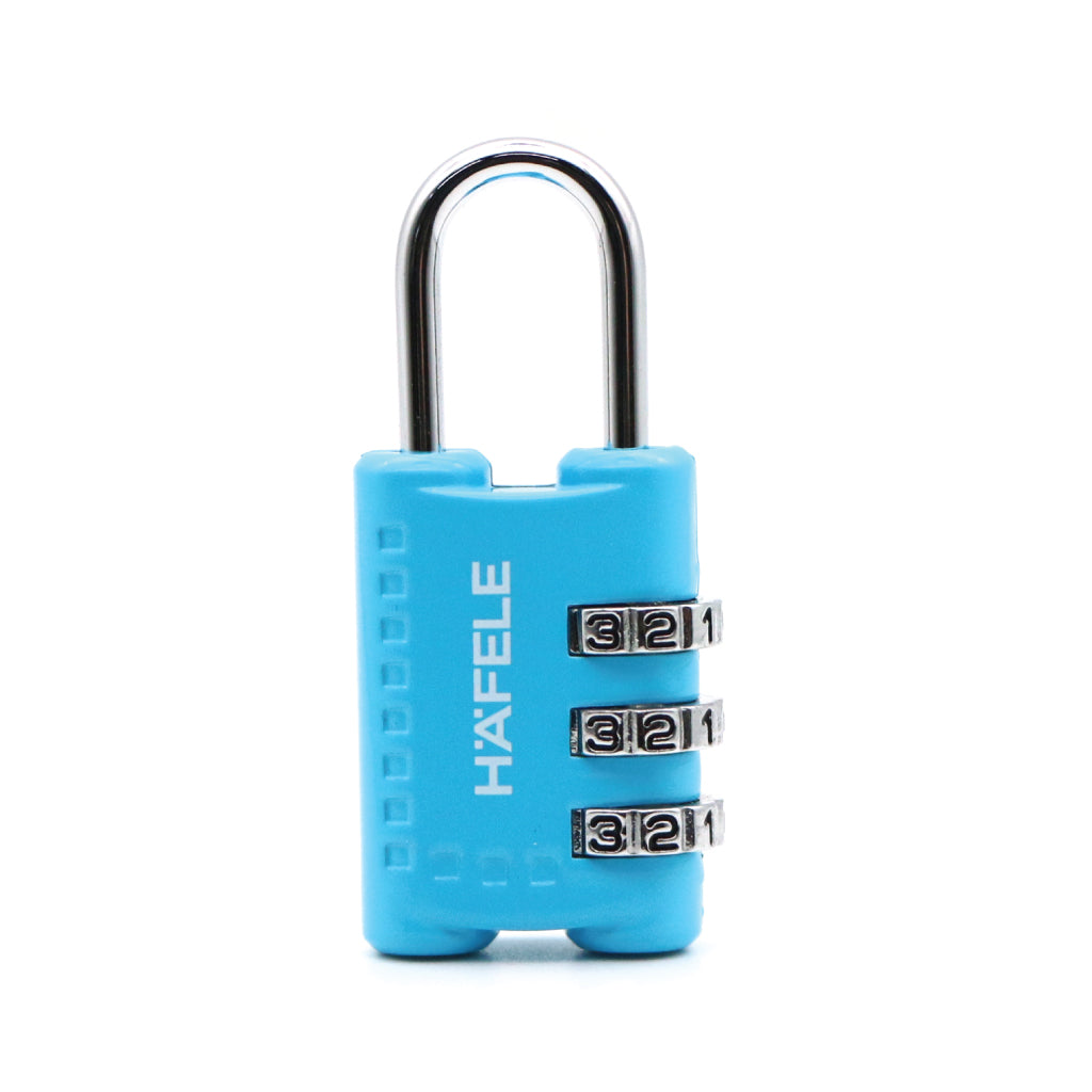 Khóa số Hafele 20301, màu xanh - 482.09.004